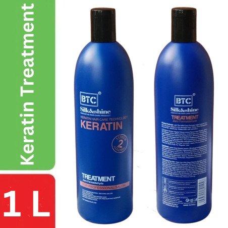 btc silk and shine keratin treatment 1 liter