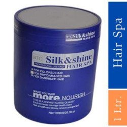 btc silk and shine hair spa 1 liter